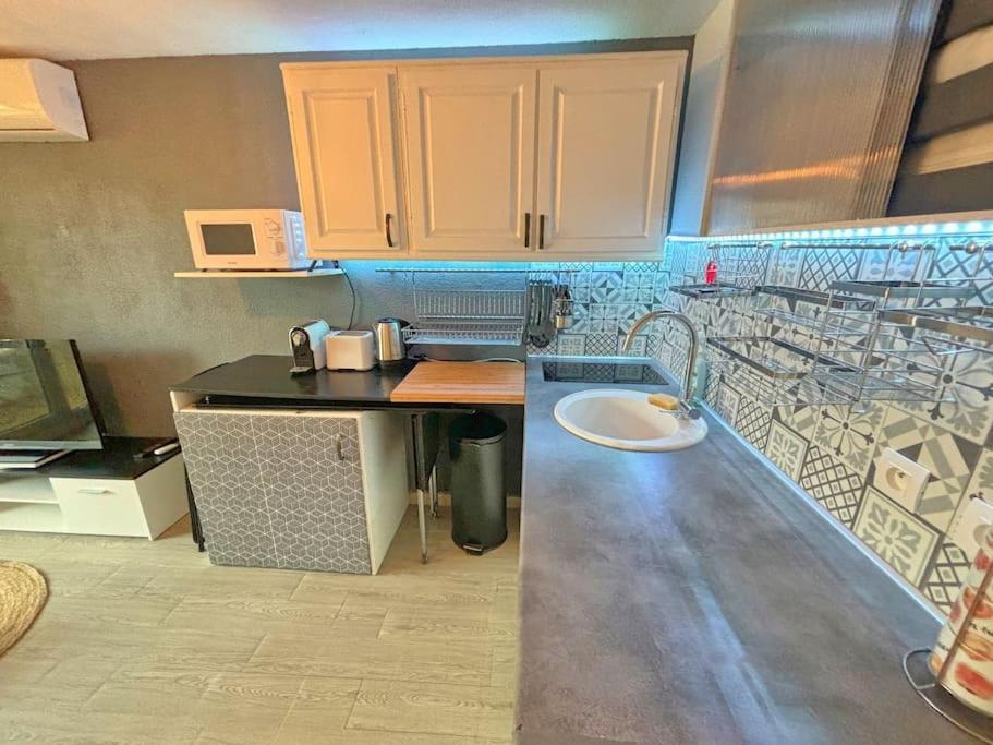 Appartement 2P Terrasse - Clim Ница Екстериор снимка